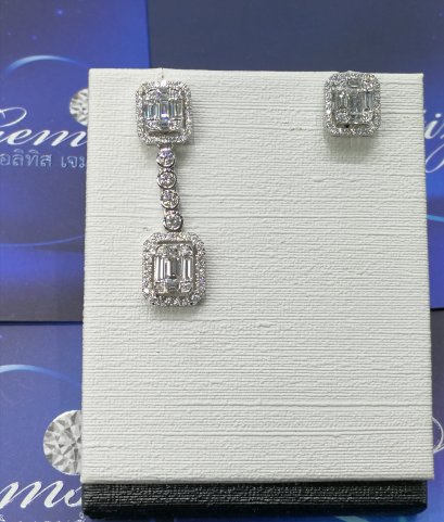 ต่างหูเพชร EER390